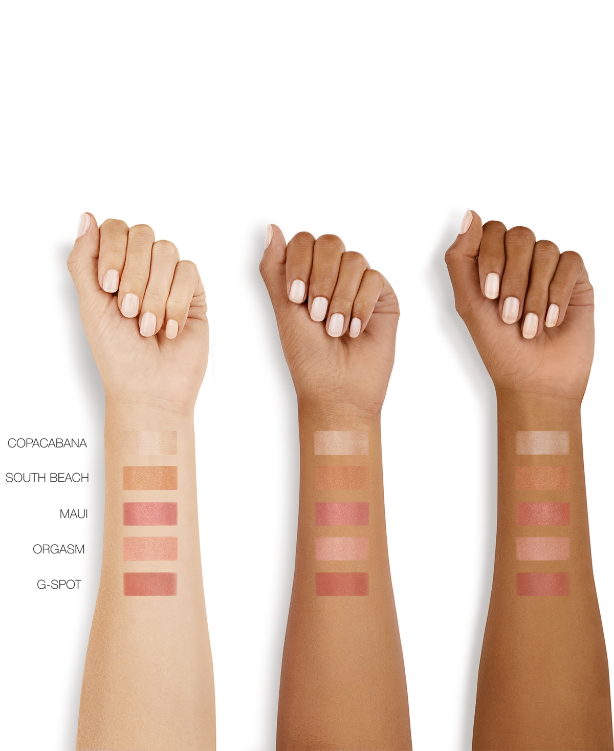 Nars The Multiple, - Orgasm (Sheer Warm Pink with Golden Shim