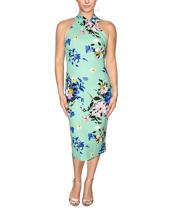 RACHEL Rachel Roy Harland Floral-Print Midi Dress & Reviews - Dresses - Women - Macy's