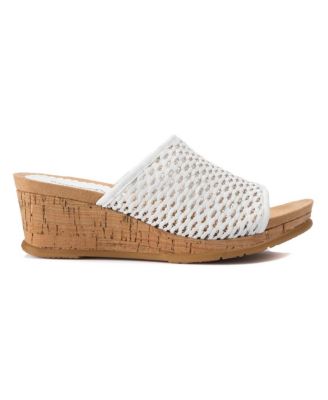 Women's Flossey Slide Wedge Sandals