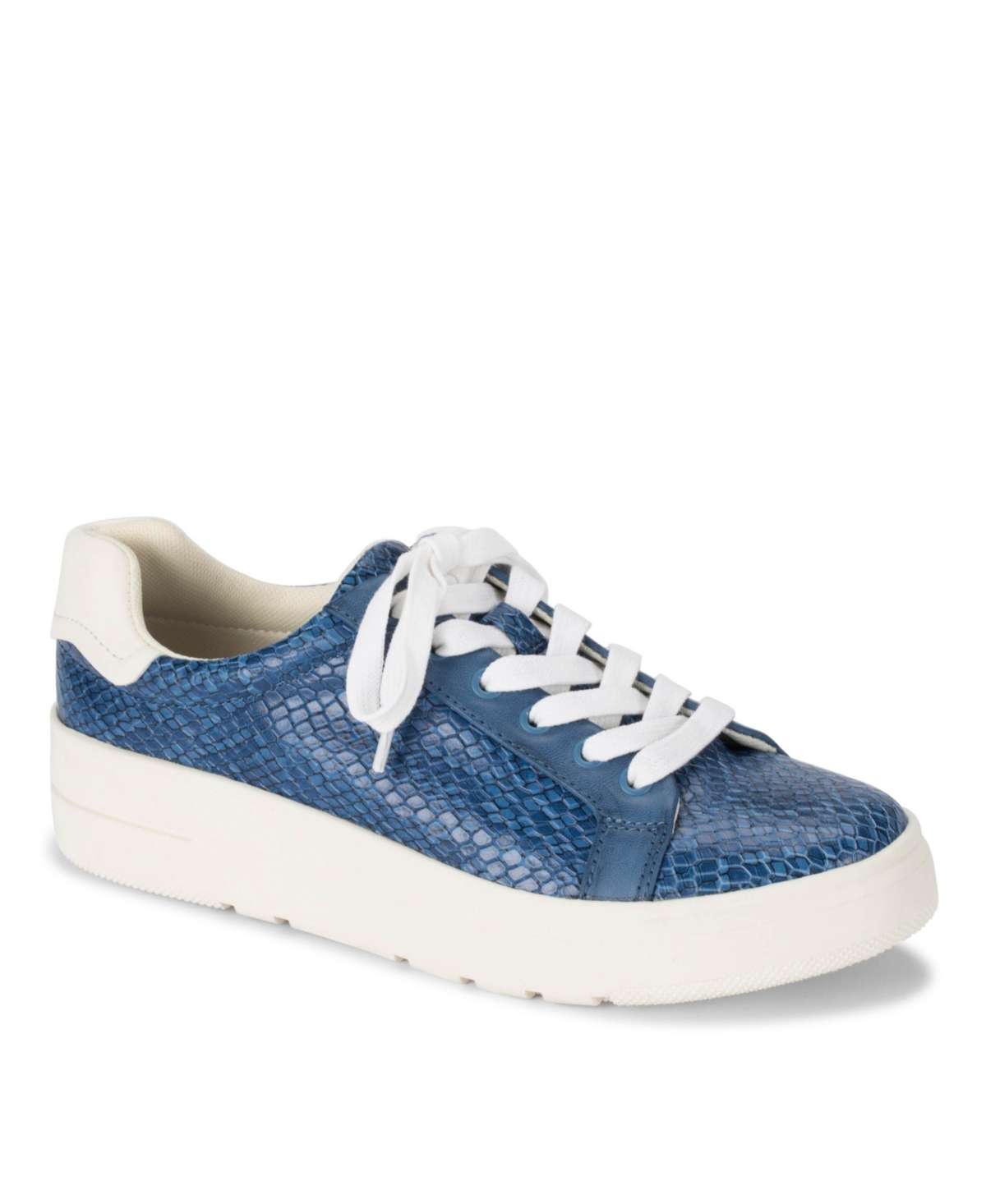 Baretraps Nishelle Casual Lace Up Sneakers In Ocean