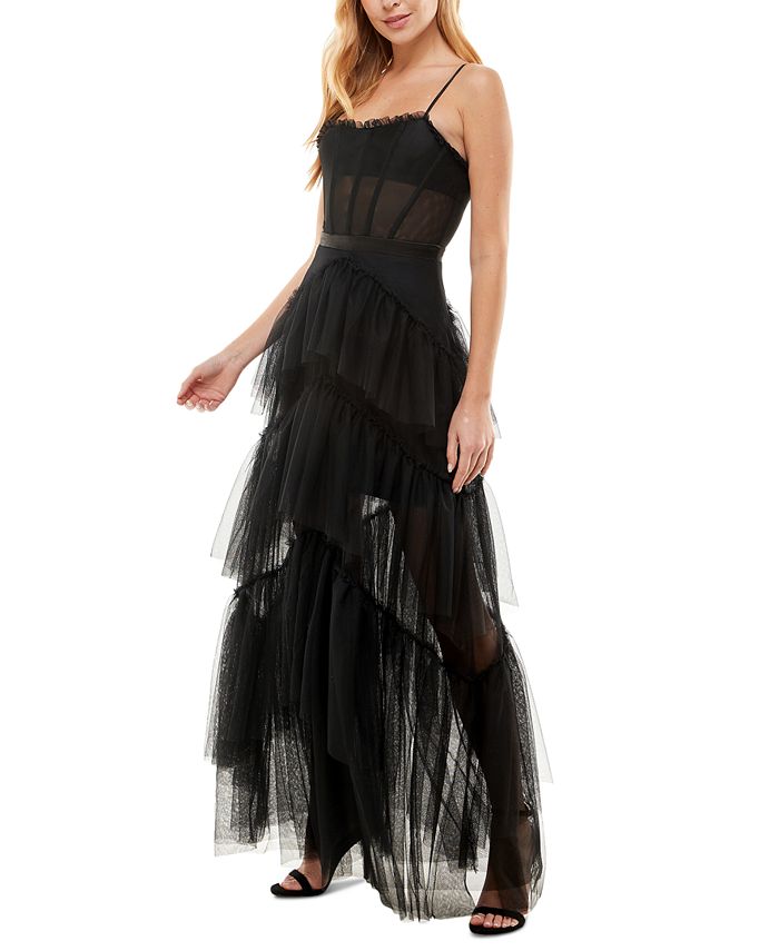 Macys 2025 ruffle dress