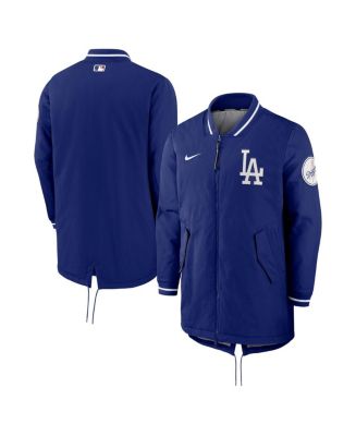 Men's Nike Royal Los Angeles Dodgers Authentic Collection Dugout  Performance Full-Zip Jacket