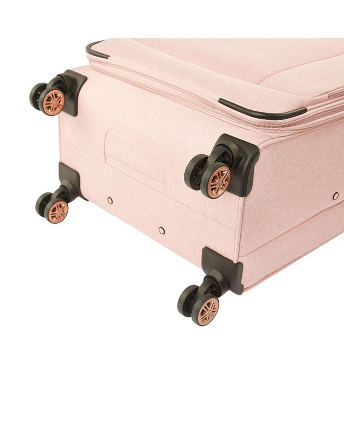 kensie Hudson Expandable Rolling Softside Luggage Set, 3 Piece Macy's