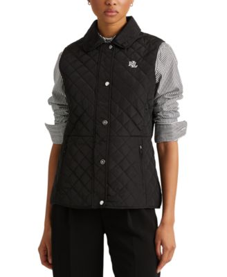 ralph lauren quilted vest women's