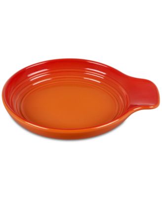 6" Enameled Signature Stoneware Spoon Rest