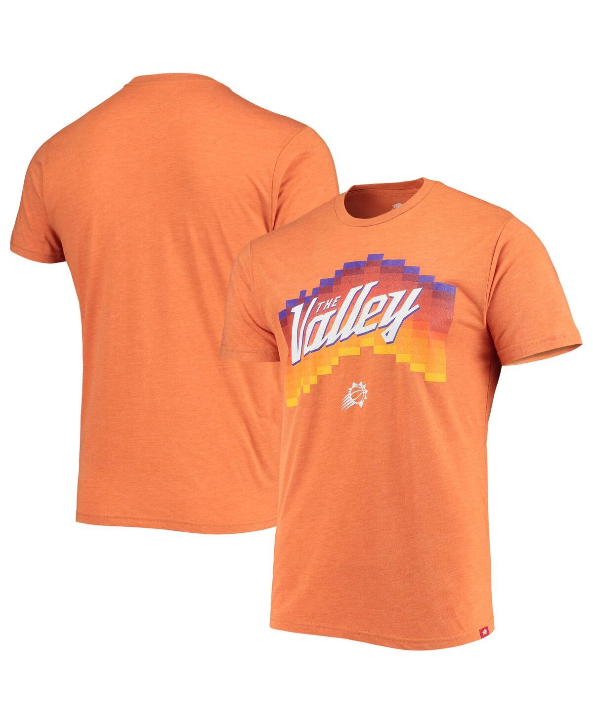 Men's Sportiqe Orange Phoenix Suns The Valley Pixel City Edition Tri-Blend T-shirt - Orange