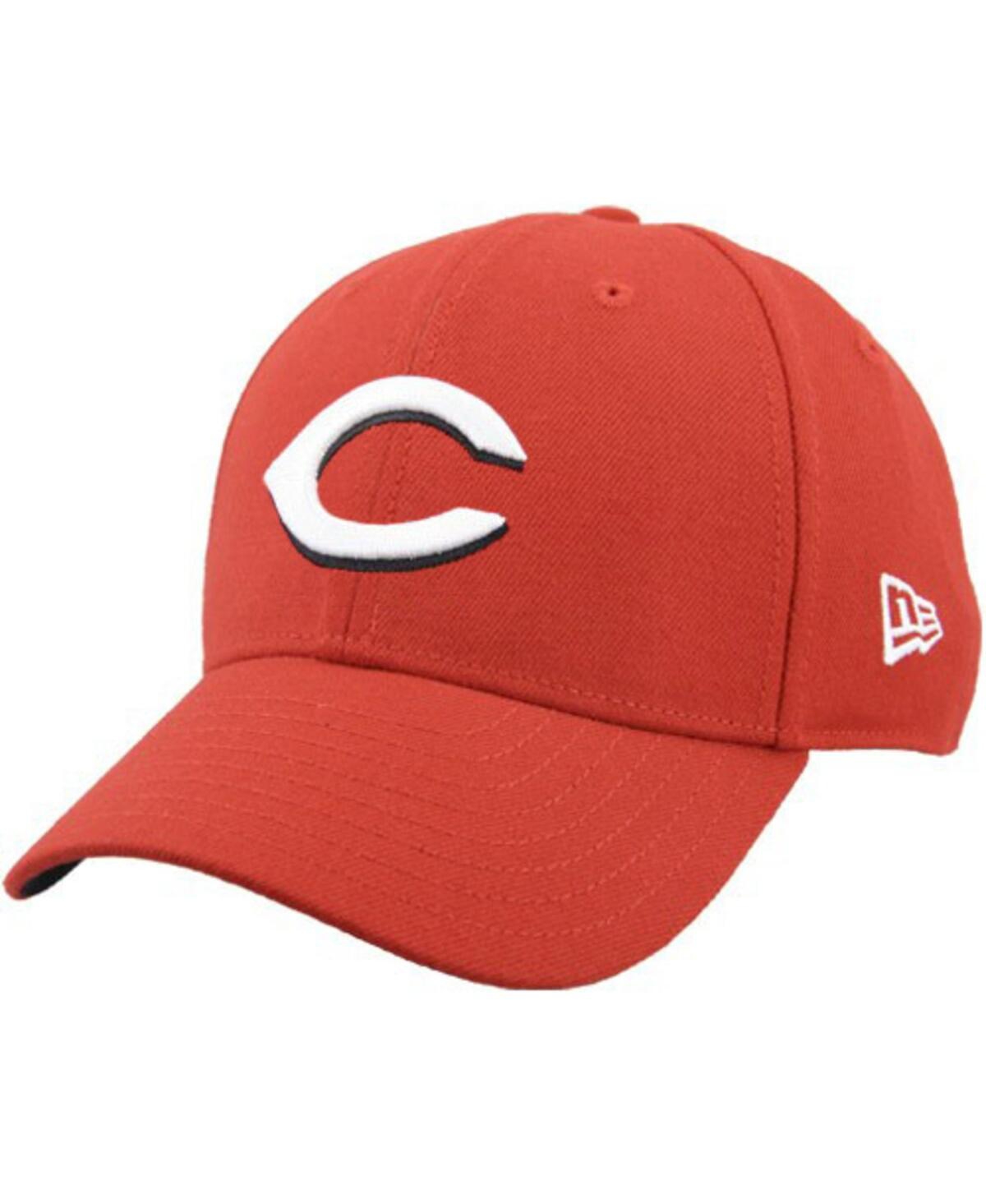 Shop New Era Big Boys  Red Cincinnati Reds The League 9forty Adjustable Hat