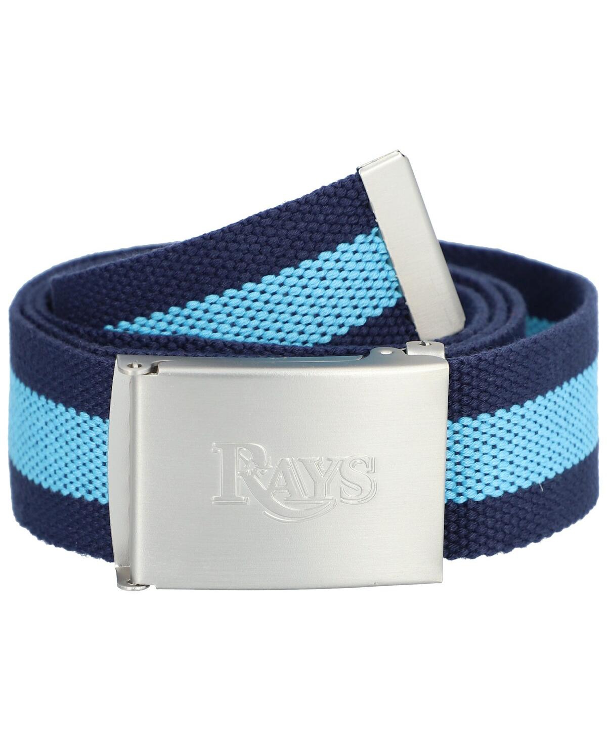 Eagles Wings Men's Tampa Bay Rays Fabric Belt In Blue