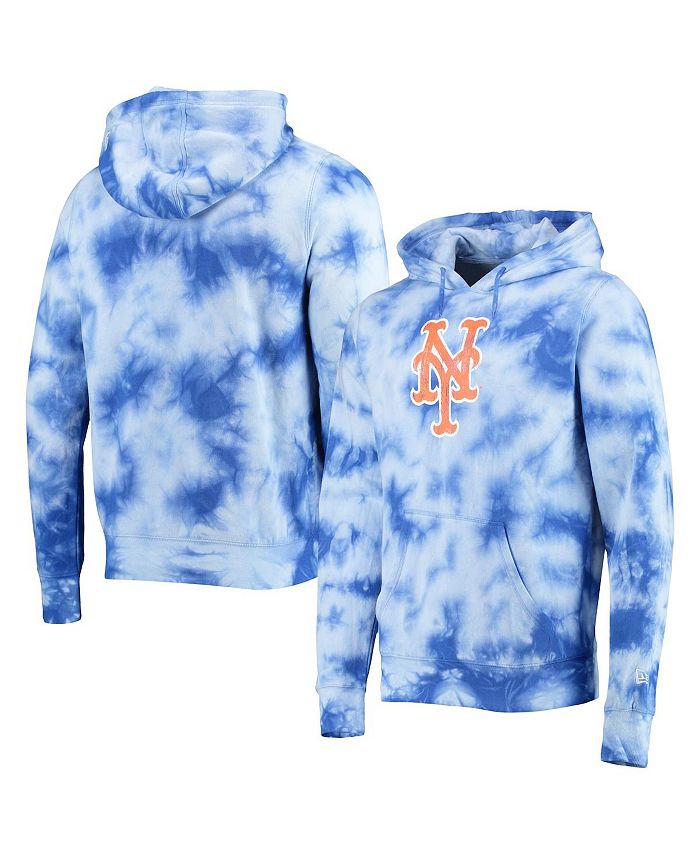 New York Mets Big & Tall Pullover Sweatshirt - Royal/White