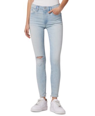 Hudson Jeans - Krista Ripped Super Skinny Jeans