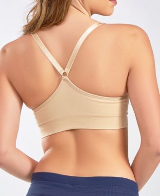 Women's Seamless Halter Sports Bra