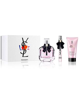 Yves Saint Laurent 3-Pc. Mon Paris Eau de Parfum Gift Set - Macy's