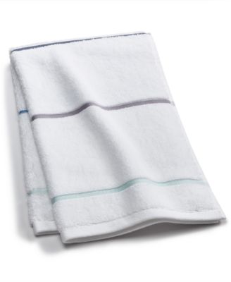 Whim by Martha Stewart - Whim By Martha Stewart Collection Stripe Hand Towel, Created For Macy'S