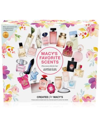 Macy's 24-Pc. Favorite Scents Discovery Set For Her, Created for Macy's