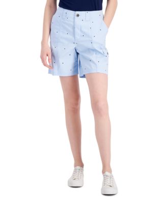 petite women's cargo shorts