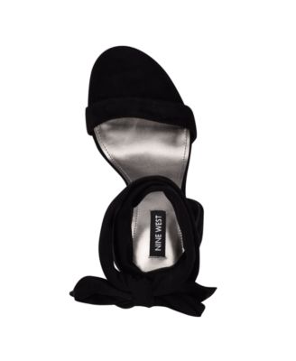 Women's Kelsie Ankle Wrap Sculpted Heel Sandals