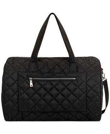 Steve Madden Quilted Weekender Bag - Macy's