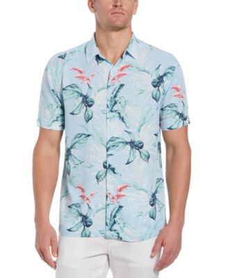 Cubavera Men's Textured Botanical Shirt 