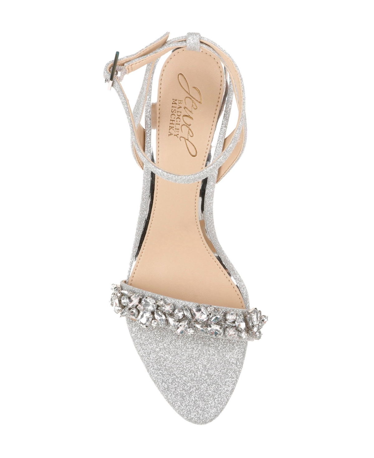 Jewel Badgley Mischka Women's Ojai Embellished Evening Sandals