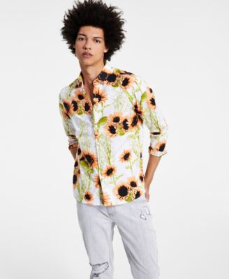 INC International Concepts - Men's Sami Sunflower Shirt