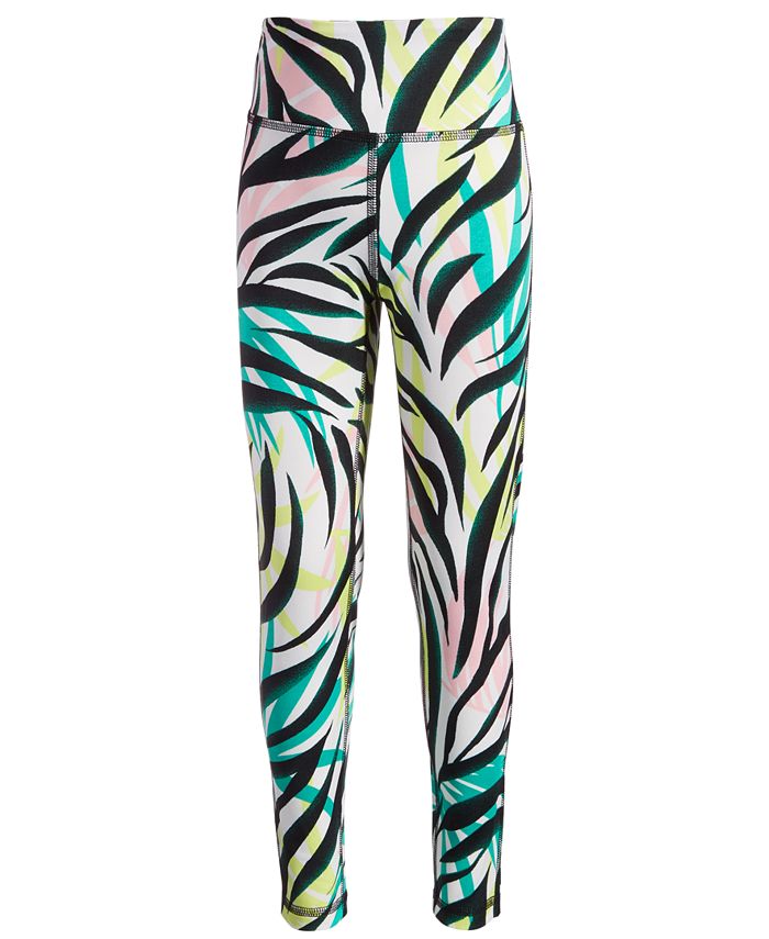 ID Ideology Big Girls Zebra Print Leggings Created for Macy s