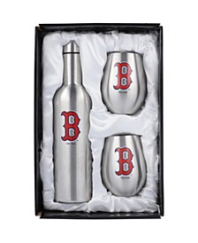 Boston Red Sox 28 oz Stainless Steel Bottle and 12 oz Tumblers Set