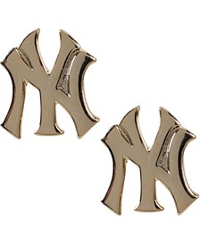 Women's New York Yankees Logo Post Earrings
