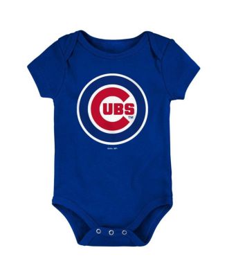 Unisex Newborn Infant Royal Chicago Cubs Team Primary Logo Bodysuit ...