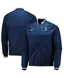 Men's Blue Tottenham Hotspur I96 Woven Anthem Raglan Full-Zip Jacket