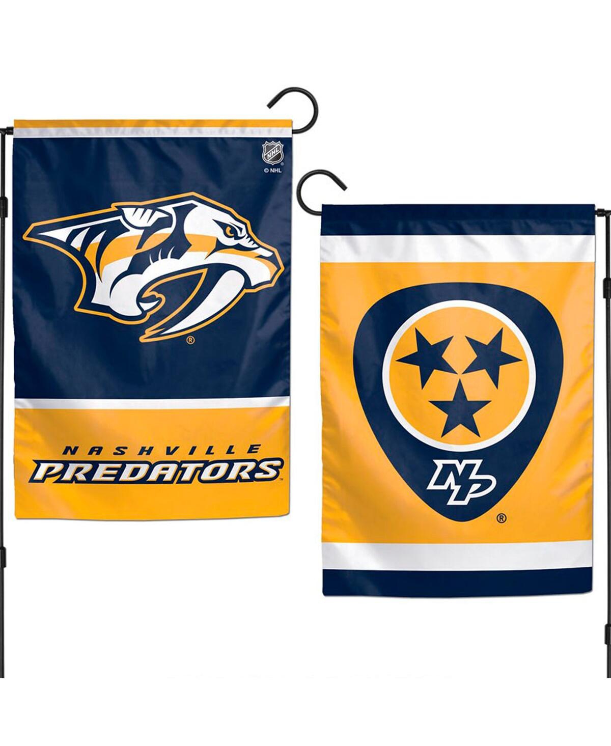 Nashville Predators 12" x 18" Double-Sided Garden Flag - Multi