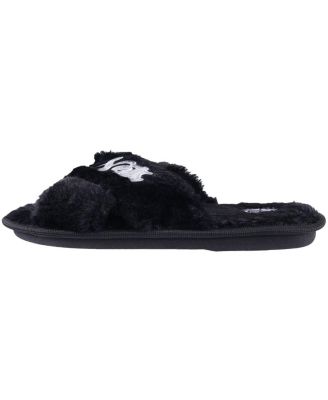 Women's Brooklyn Nets Script Cross Slide Slippers