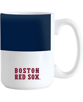 Logo Brands Boston Red Sox 15 oz Colorblock Mug - Macy's