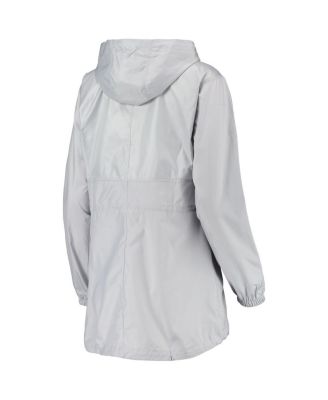 Women's Gray Boston Celtics Flashback Full-Zip Jacket