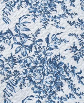 Bedford Cotton Reversible 2-Pc. Quilt Set, Twin