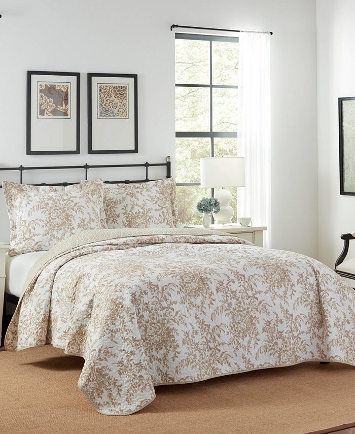Laura Ashley Bedford Quilt Set, Twin & Reviews Home Macy's