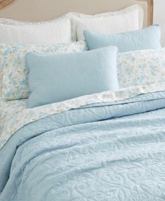 Felicity Cotton Reversible 2 Piece Quilt Set, Twin