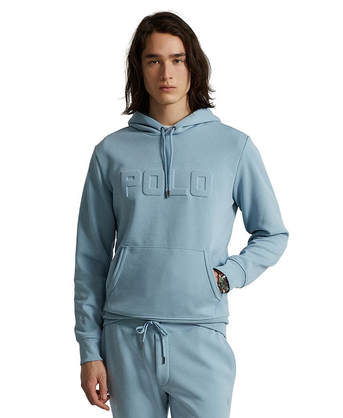 Polo Ralph Lauren Men's Double Knit Logo Print Hoodie & Reviews - Hoodies &  Sweatshirts - Men - Macy's