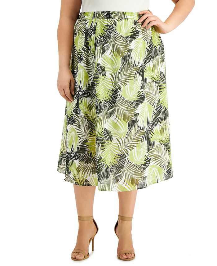 Kasper pull on maxi skirt 2025