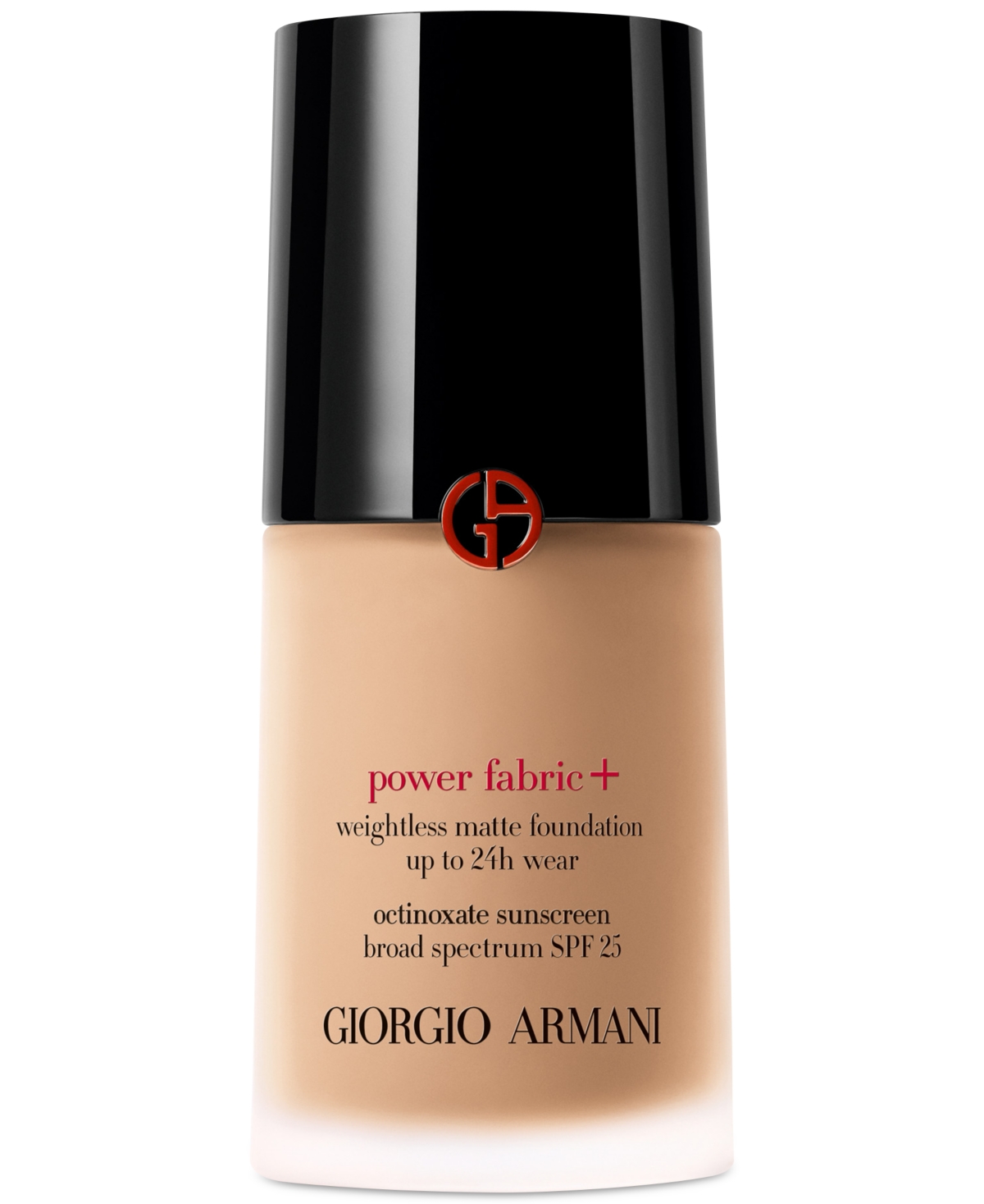 Giorgio Armani Armani Beauty Power Fabric + Liquid Foundation With Spf 25 In . (light To Medium With A Golden Underto