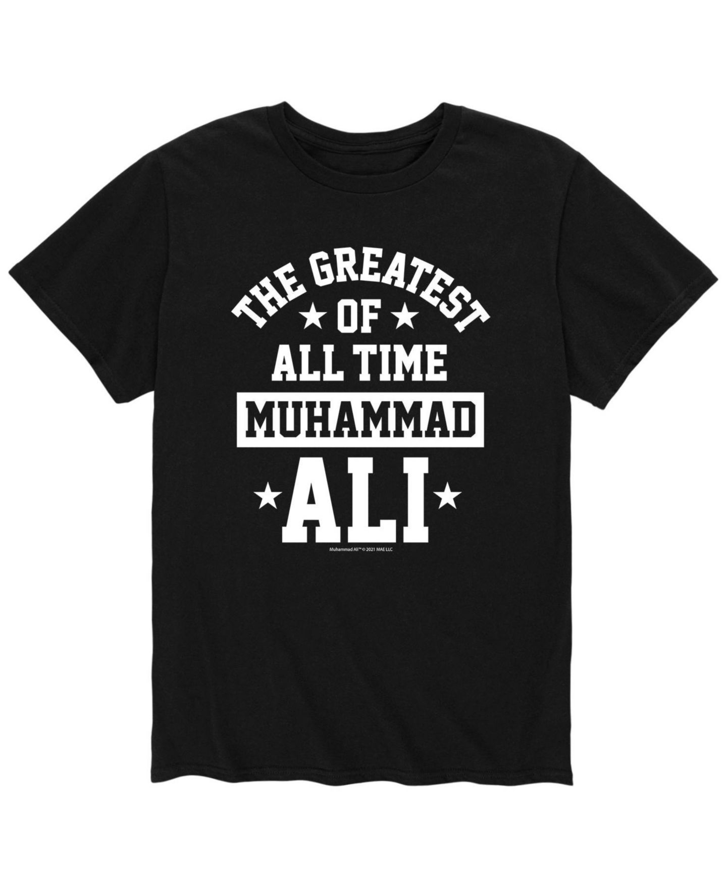 Мужская футболка AIRWAVES Muhammad Ali Greatest of All Time, цвет: Чёрный — фото 1