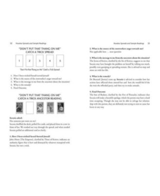 The Hoodoo Tarot - 78-Card Deck and Book for Rootworkers by Tayannah Lee McQuillar