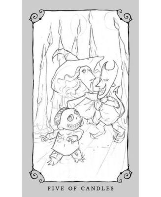 The Nightmare Before Christmas Tarot Deck and Guidebook by Minerva Siegel