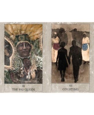 The Hoodoo Tarot - 78-Card Deck and Book for Rootworkers by Tayannah Lee McQuillar
