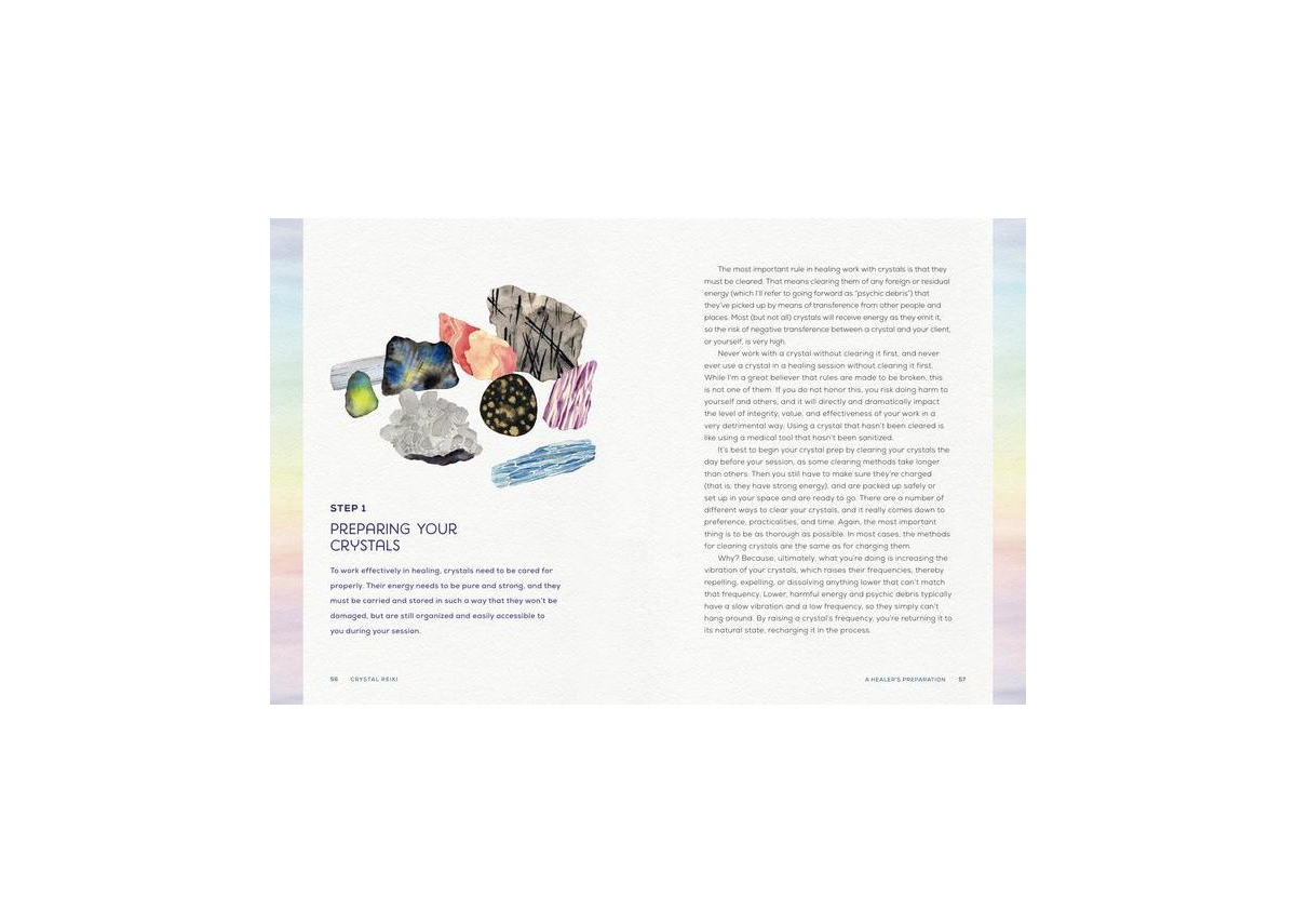 Crystal Reiki - A Handbook for Healing Mind, Body, and Soul by Krista N. Mitchell