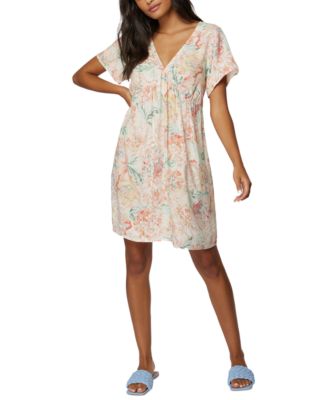O'Neill - Juniors' Gina Floral-Print Dress