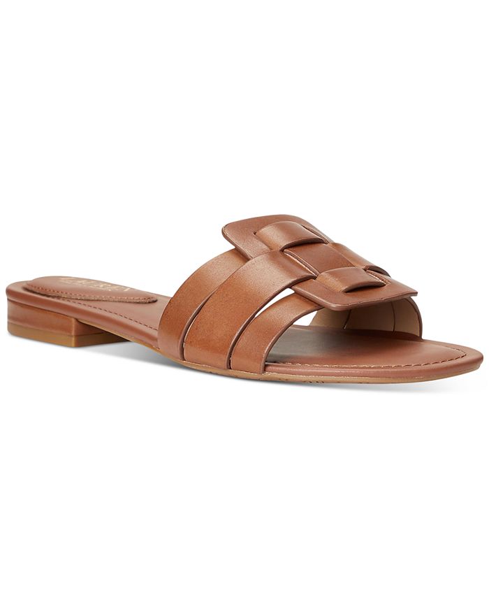 Ralph lauren women's sales flat sandals