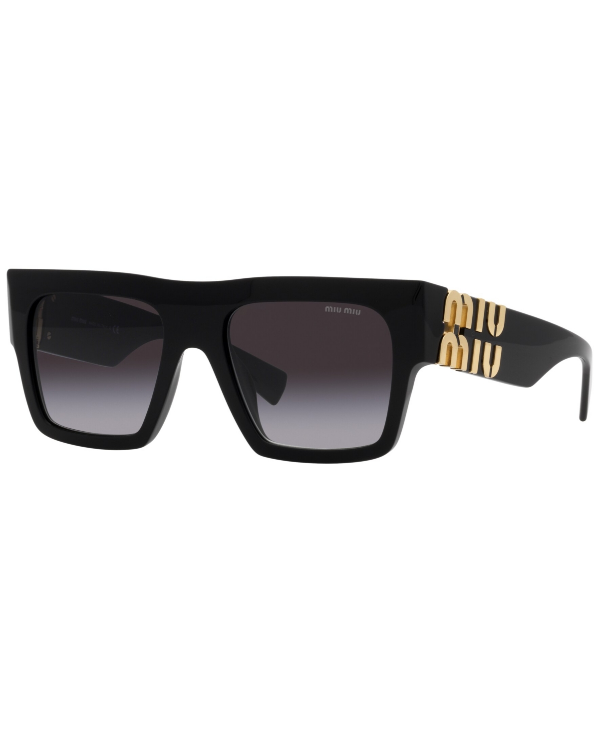 Shop Miu Miu Women's Sunglasses, Mu 10ws In Black
