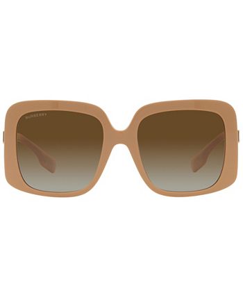 Burberry Women's Polarized Sunglasses, BE4363 PENELOPE 55 & Reviews -  Sunglasses by Sunglass Hut - Handbags & Accessories - Macy's