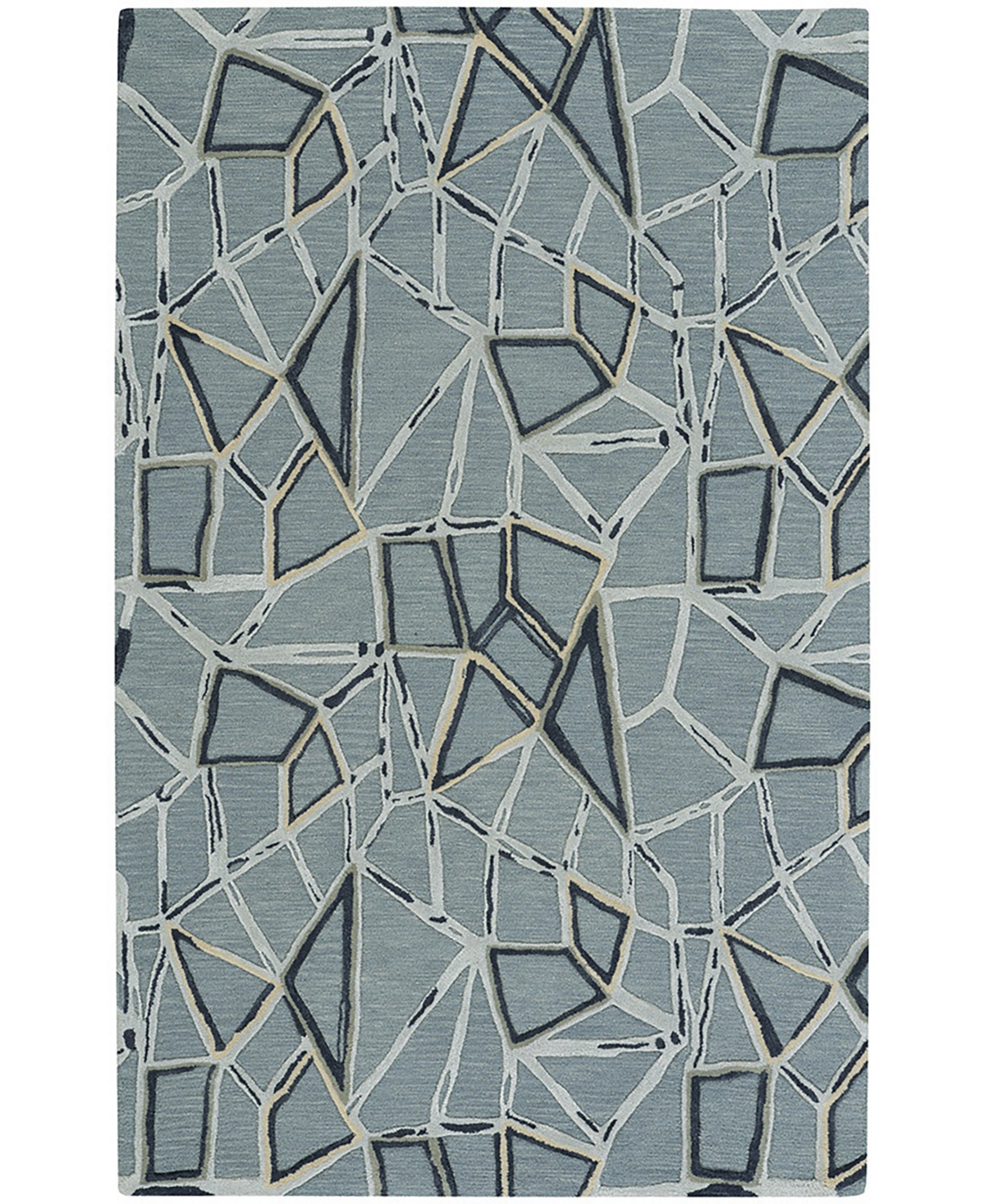 Capel Shattered 400 5' x 8' Area Rug - Silver-Tone