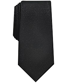 Men's Metallic Texture Slim Tie, Created for Macy's